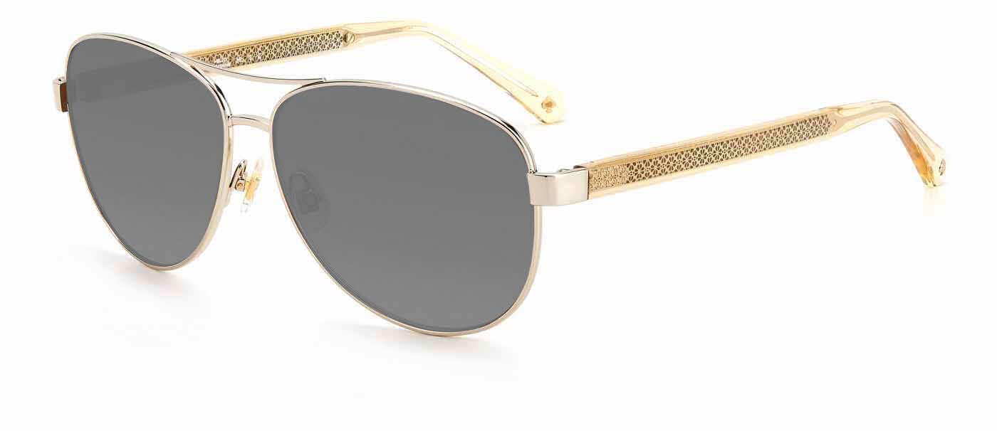 kate spade new york Fara 57mm Aviator Polarized Sunglasses Product Image