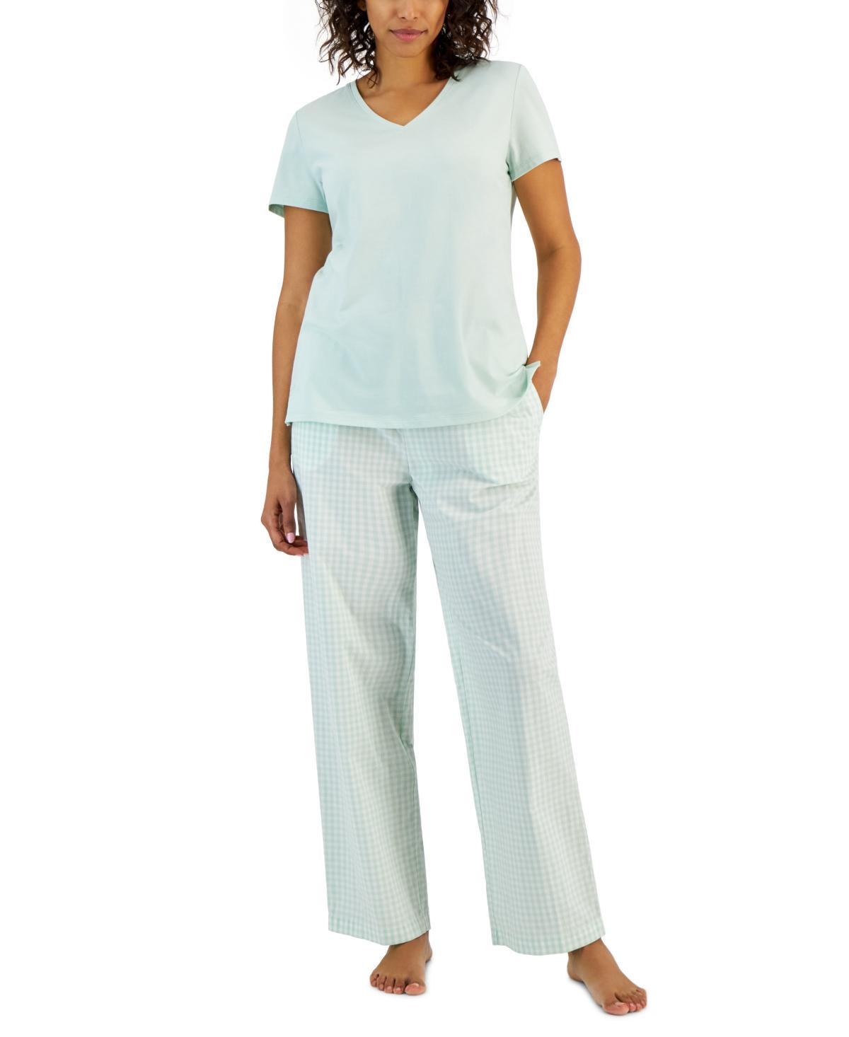 Women's Woven Drawstring Pajama Pants, Created for Macy's Product Image