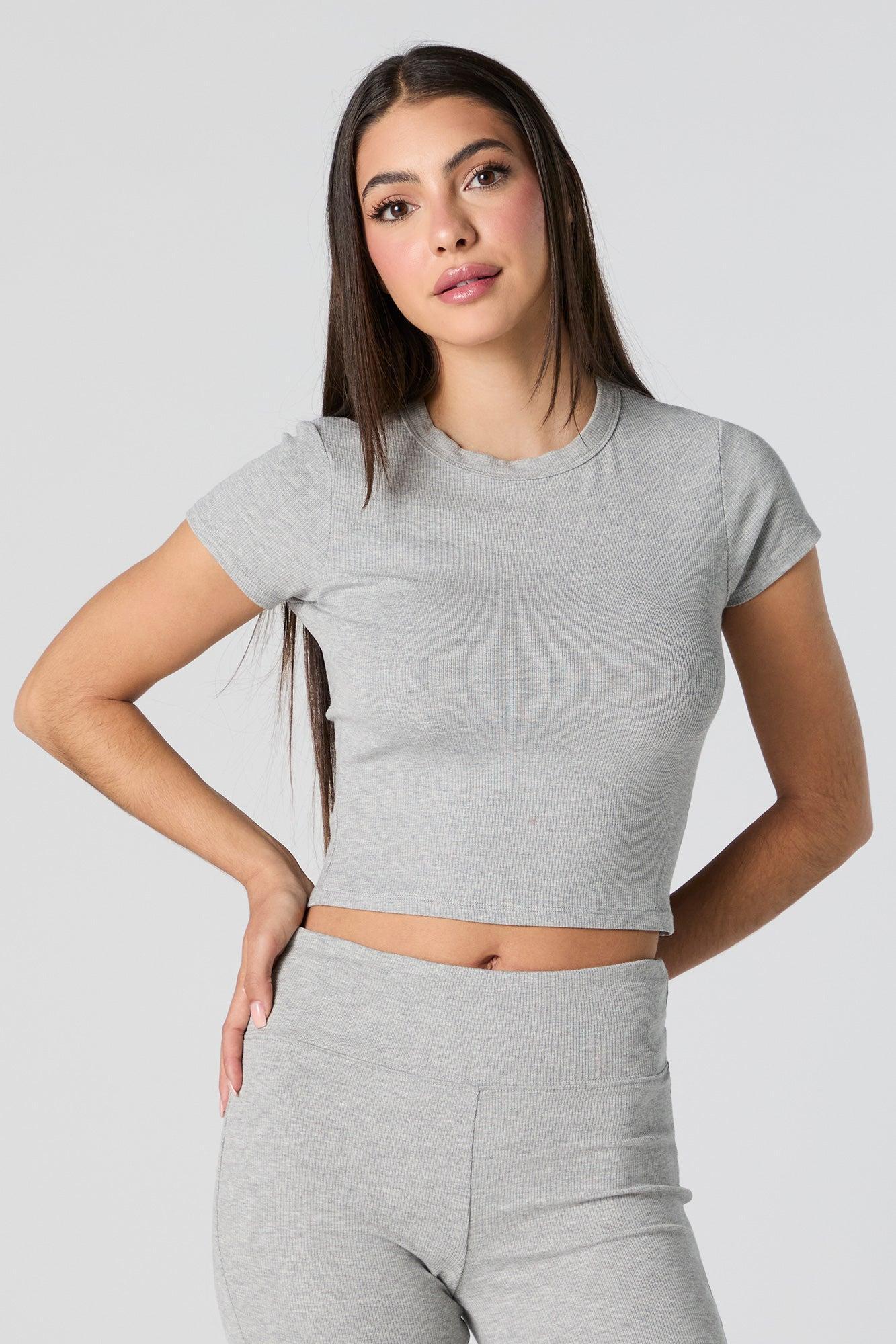 Active Ribbed T-Shirt Female product image