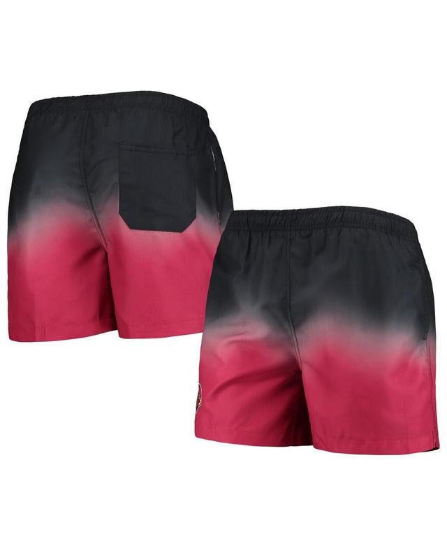 Mens FOCO Cardinal Arizona Cardinals Dip-Dye Swim Shorts Product Image