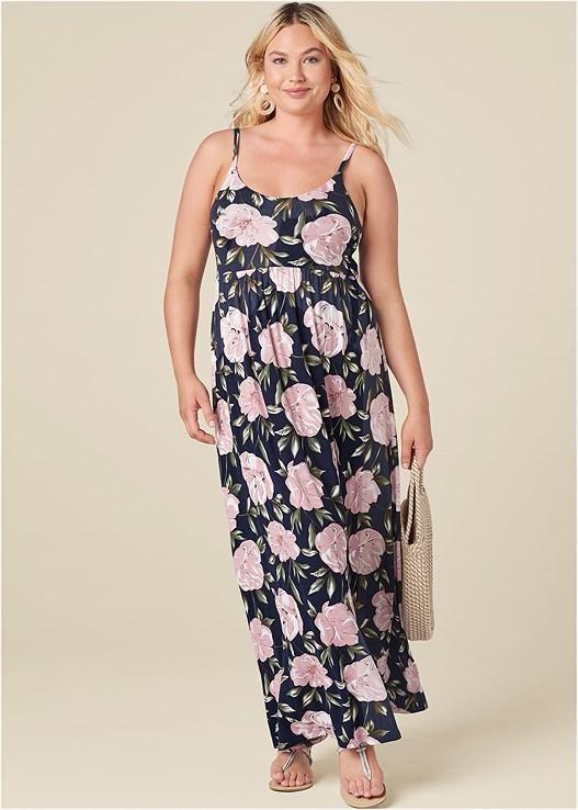 Floral Printed Maxi Dress Product Image