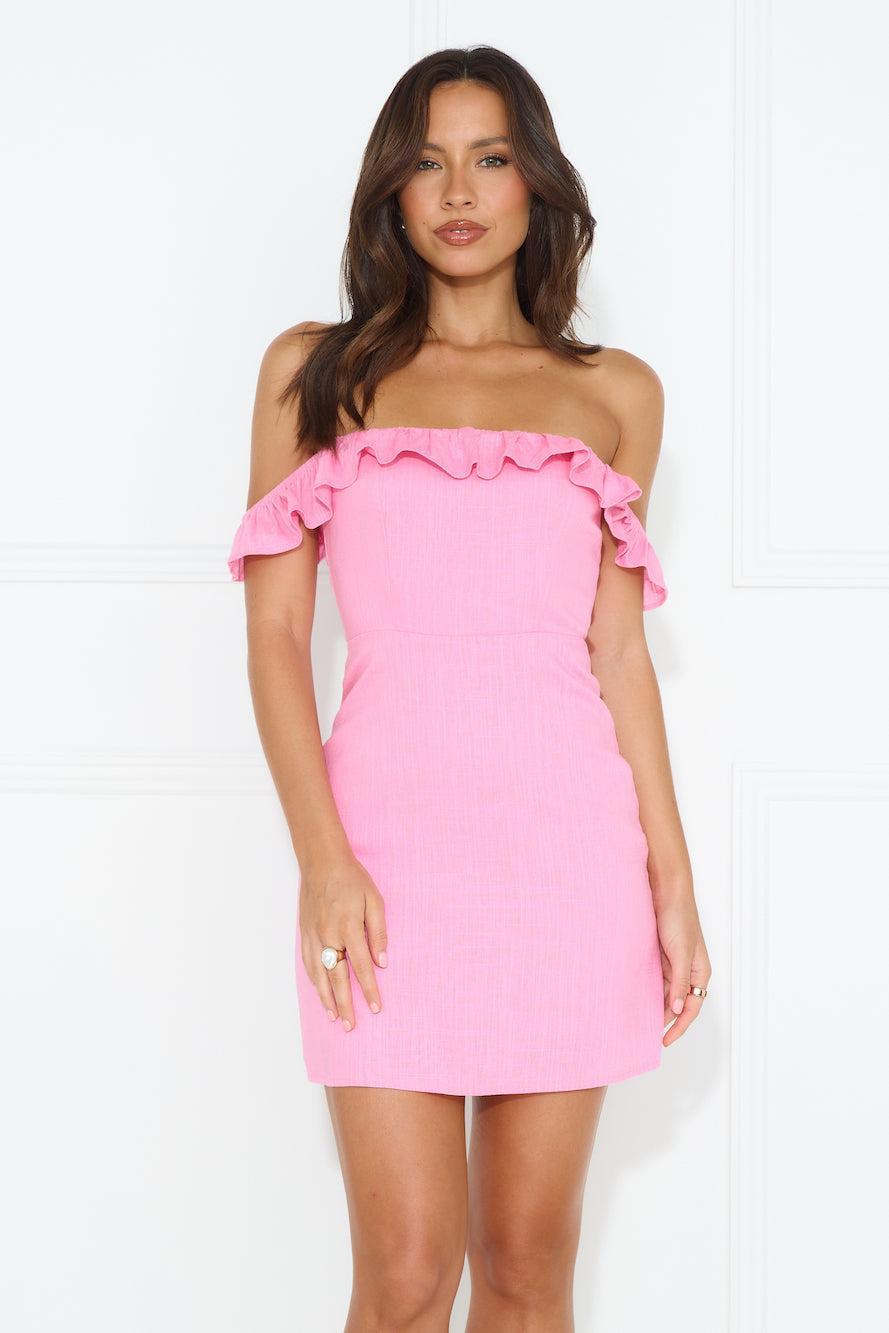 That's Me Mini Dress Pink Product Image