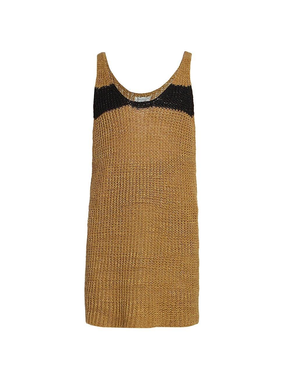 Mens Milky Sleeveless Sweater Product Image