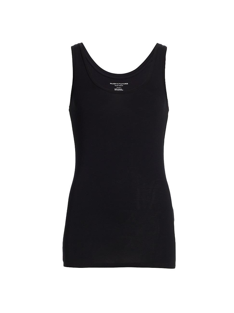 Womens Soft Touch Scoop-Neck Tank Product Image