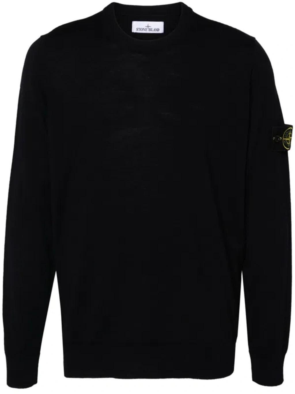 STONE ISLAND Sweater In Blue Product Image