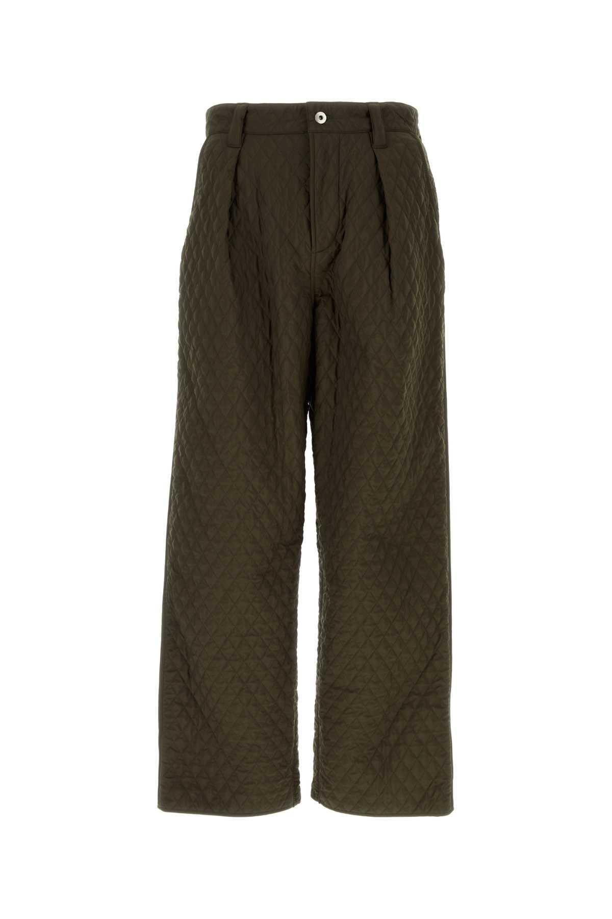 Army Green Nylon Pant Product Image