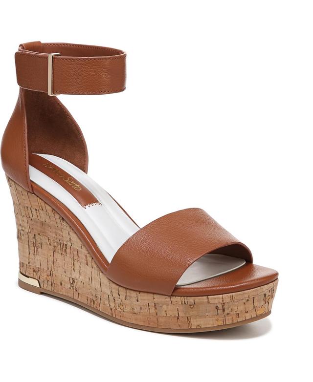 Franco Sarto Womens Clemens Cork Wedge Sandals Product Image