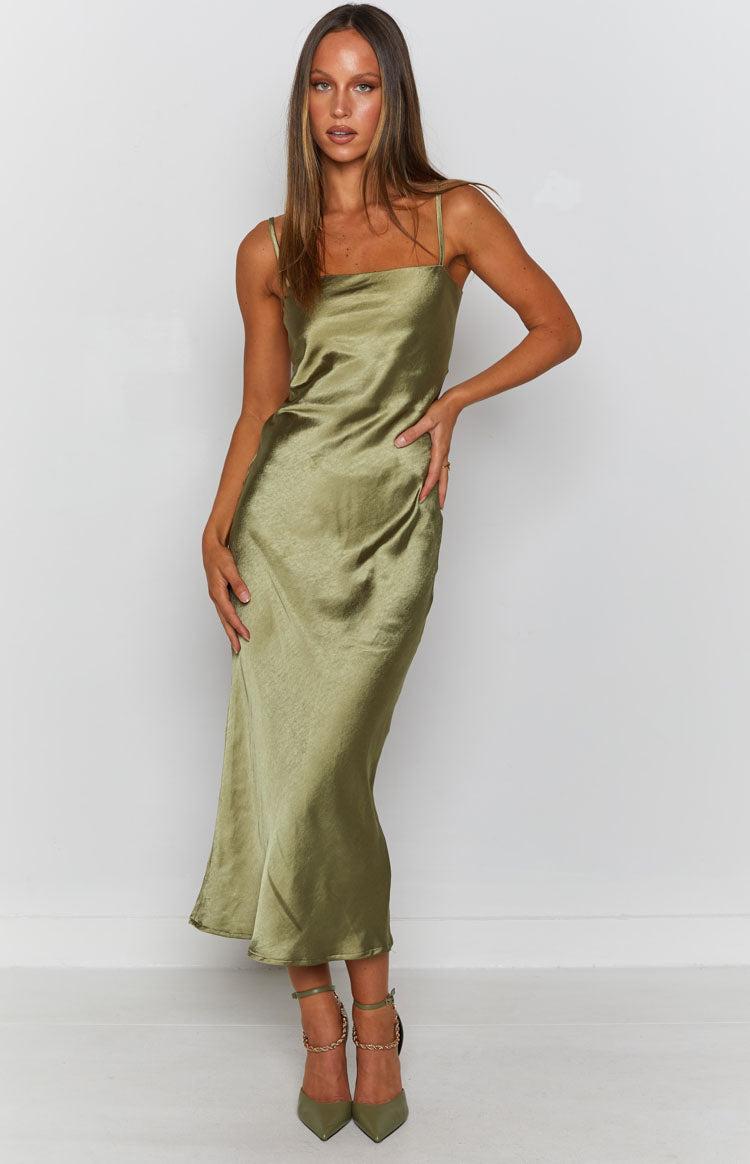 Amaryllis Dress Khaki Product Image