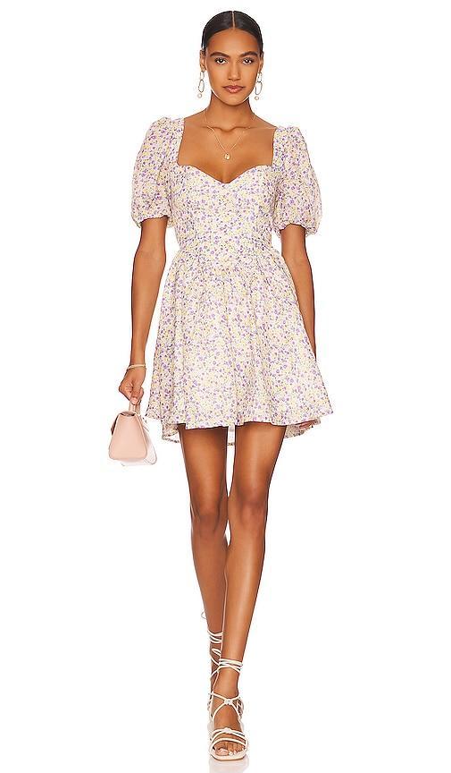 Marlie Floral Mini Dress Product Image