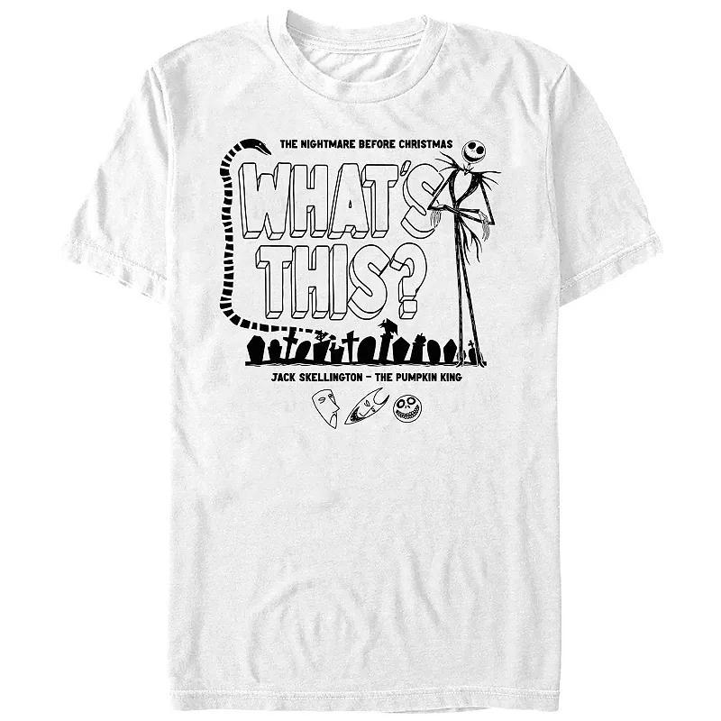 Disneys The Nightmare Before Christmas Jack Whats This? Mens Graphic Tee Product Image