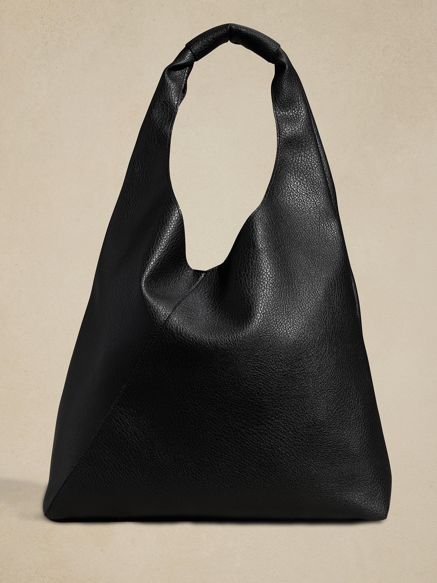 Vegan Leather Slouchy Tote Female product image