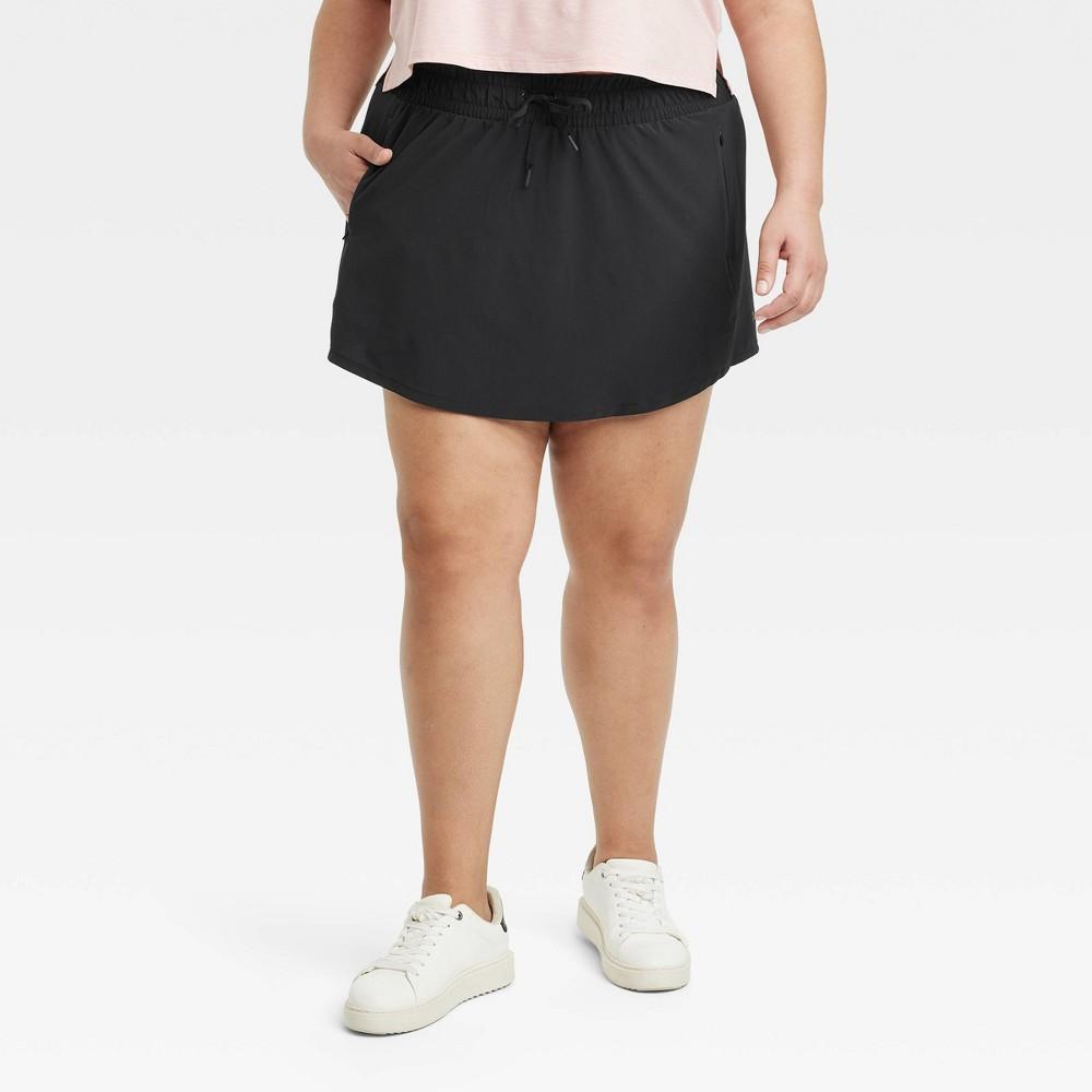 Womens Active Light Skort - All In Motion Black 4X Product Image