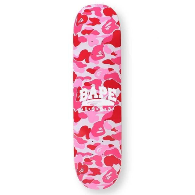 ABC Camo Skateboard - Pink Male Product Image