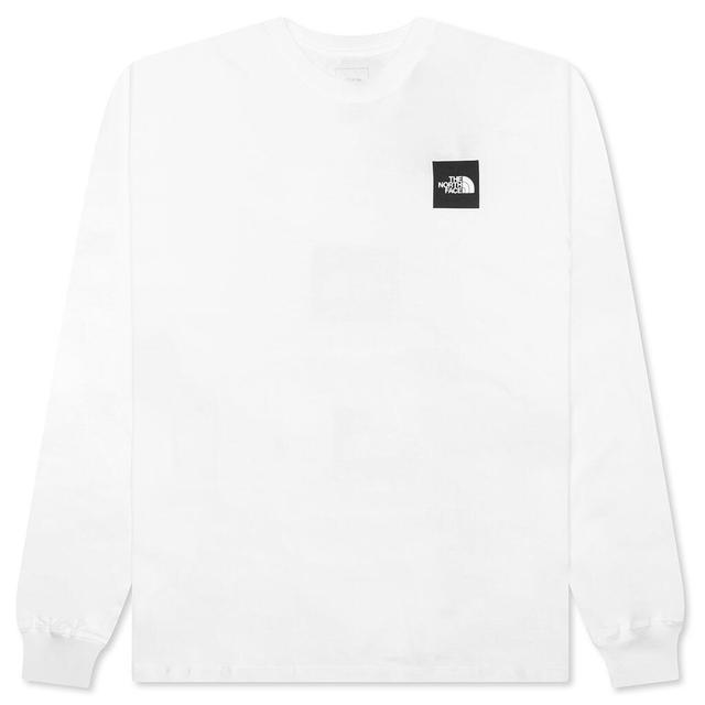 L/S Brand Proud Tee - TNF White/Art Male Product Image