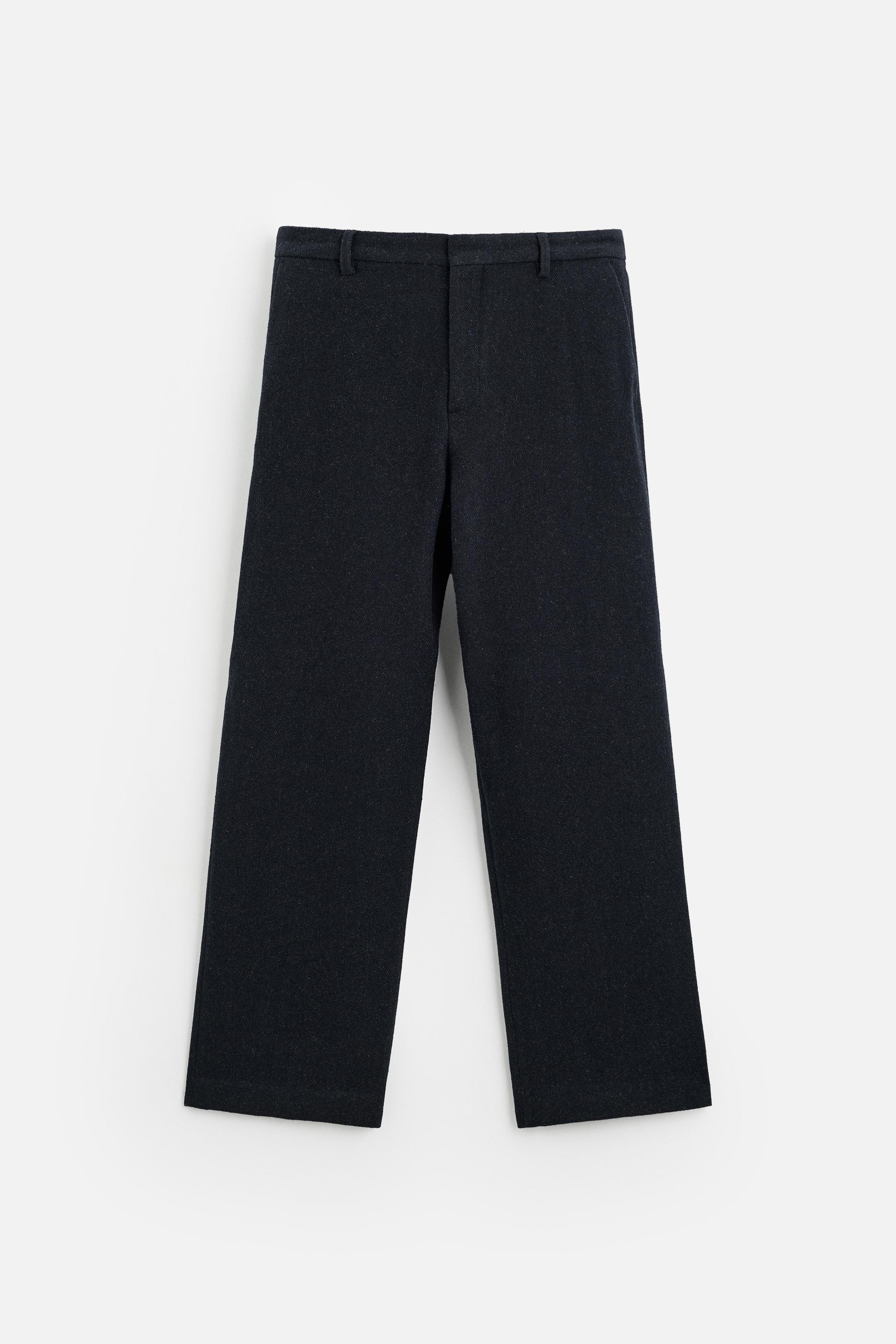 STRUCTURED HEATHER PANTS Product Image