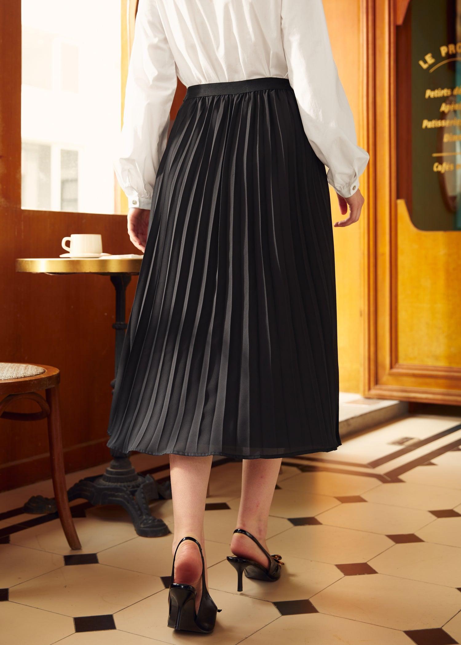 Studio 54 Pleated Midi Skirt Product Image