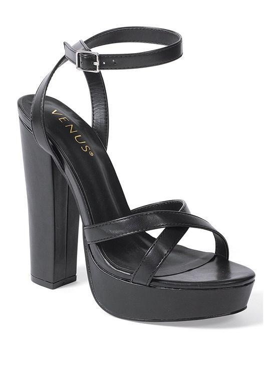 Block Heel Platform Sandals product image