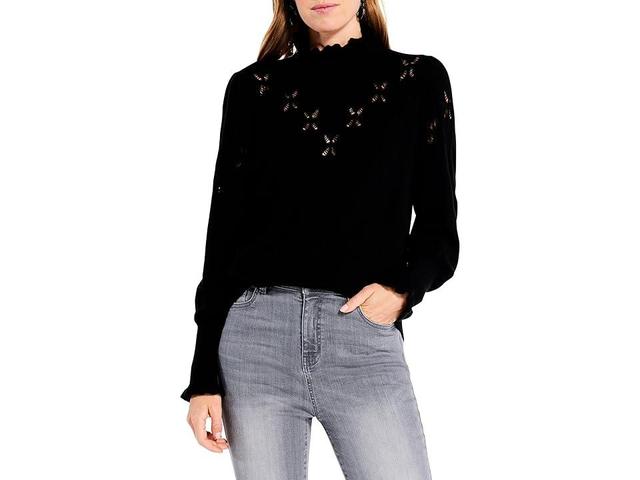 NIC+ZOE Pointelle Pip Sweater Product Image