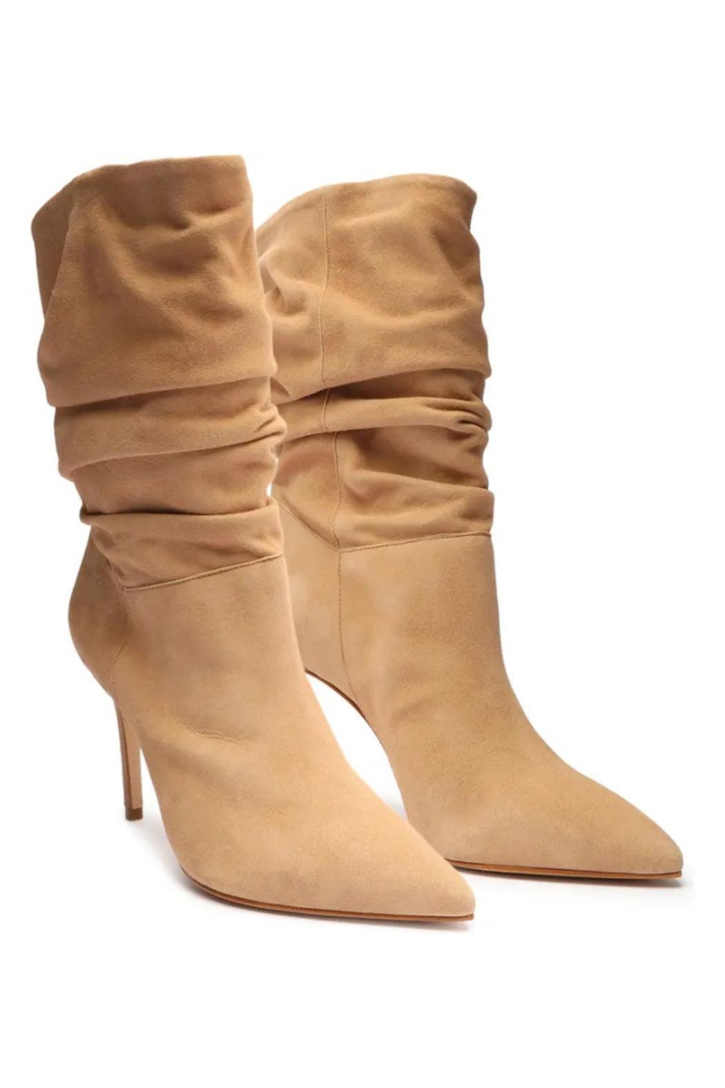 Schutz Ashlee Suede Bootie Female Product Image