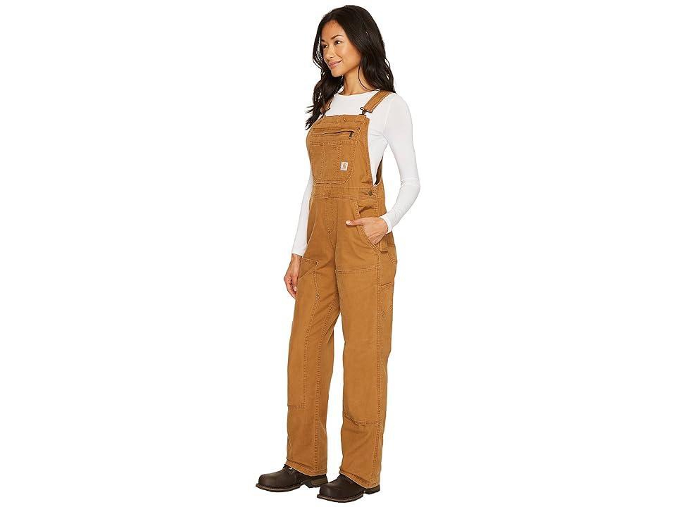 Carhartt Crawford Double Front Bib Overalls (Carhartt ) Women's Clothing Product Image