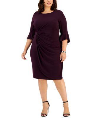 Plus Size Side-Tab Dress Product Image