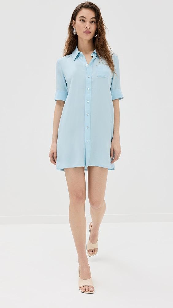 CO Short Sleeve Shirt Dress | Shopbop Product Image