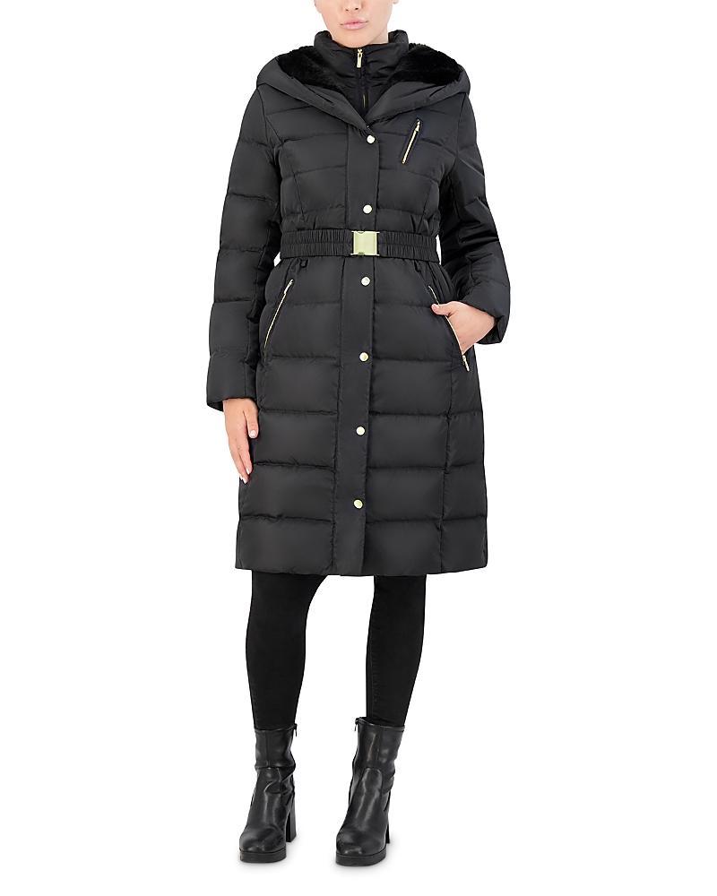 Cole Haan Belted Puffer Coat Product Image