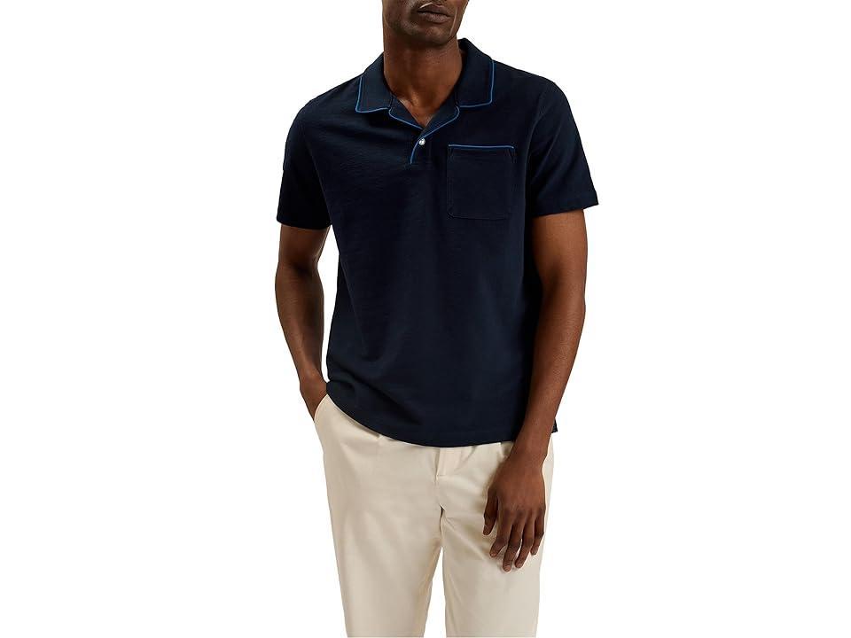 Ted Baker PAISEL Short Sleeve Regular Open Collar Polo Men's Short Sleeve Knit Product Image