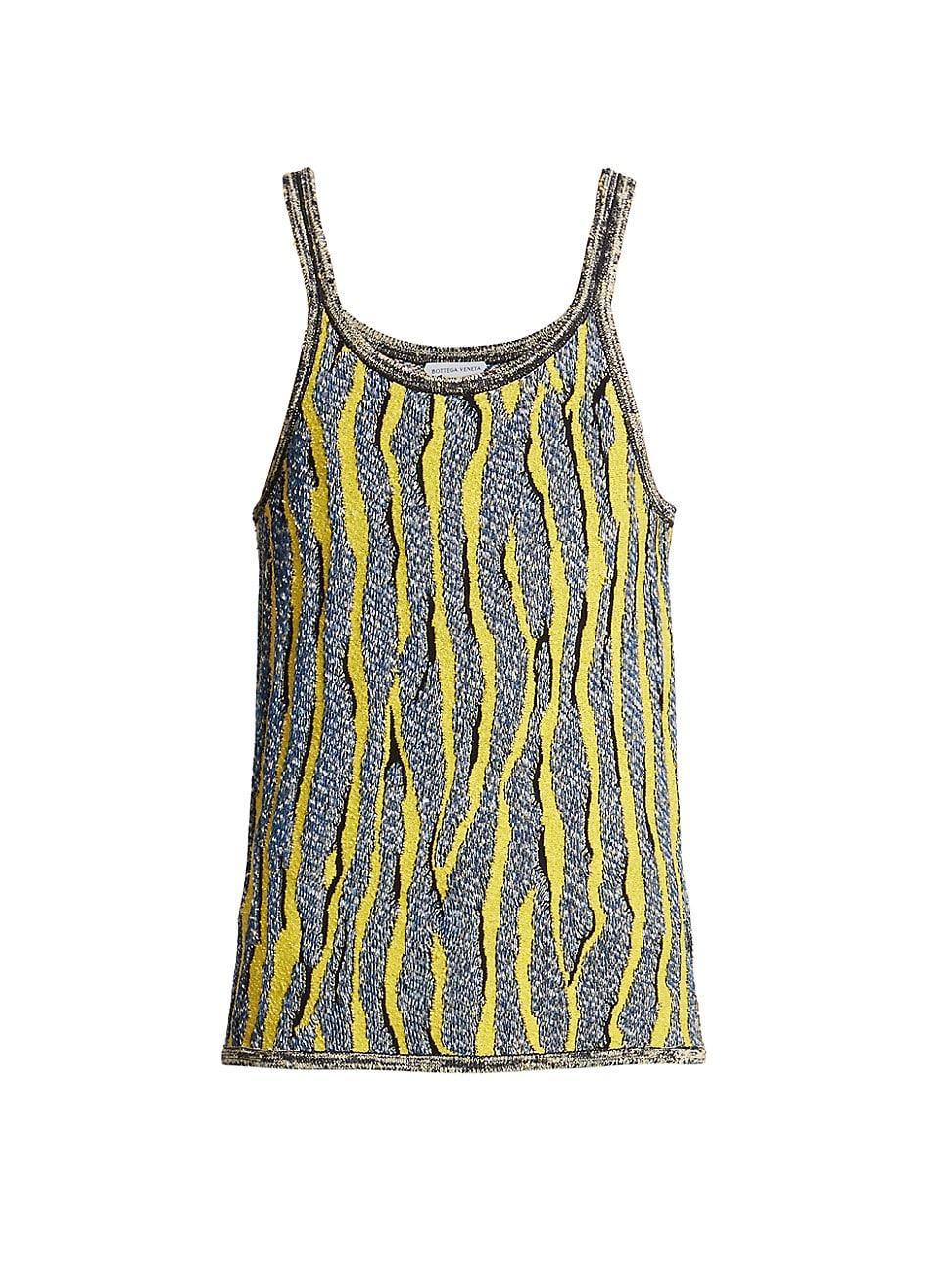 Mens Animal Jacquard Tank Top Product Image