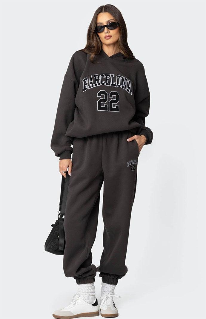 Edikted Women's Barcelona Oversized Sweatpants product image