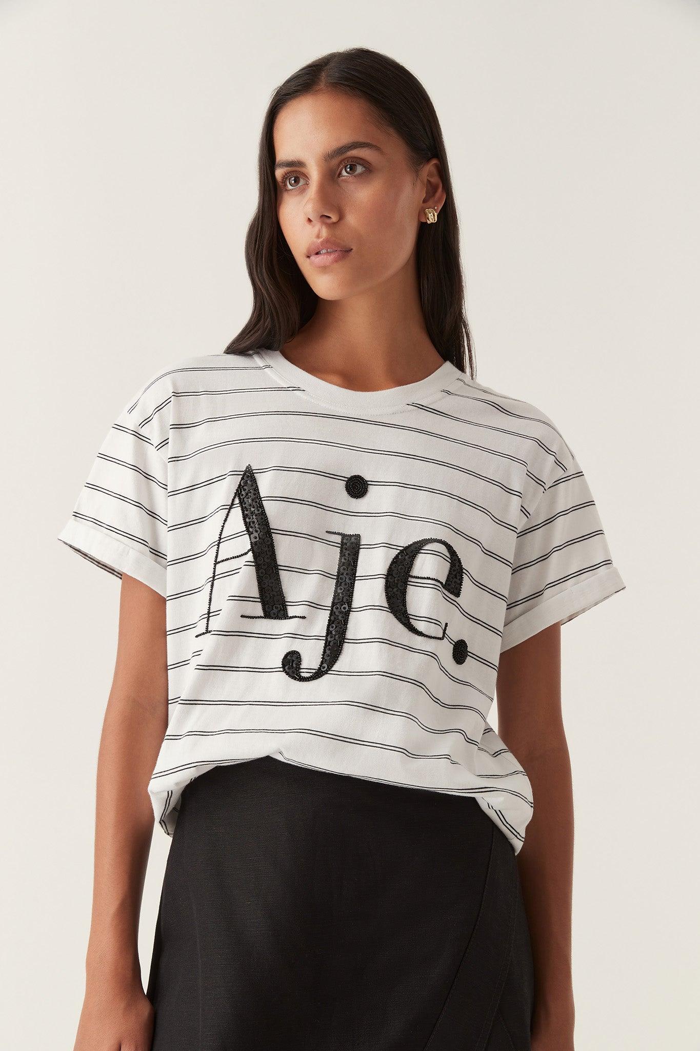 Classic Embellished Logo Tee Product Image