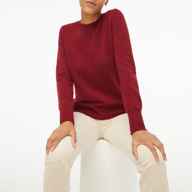 Crewneck sweater in extra-soft yarn Product Image