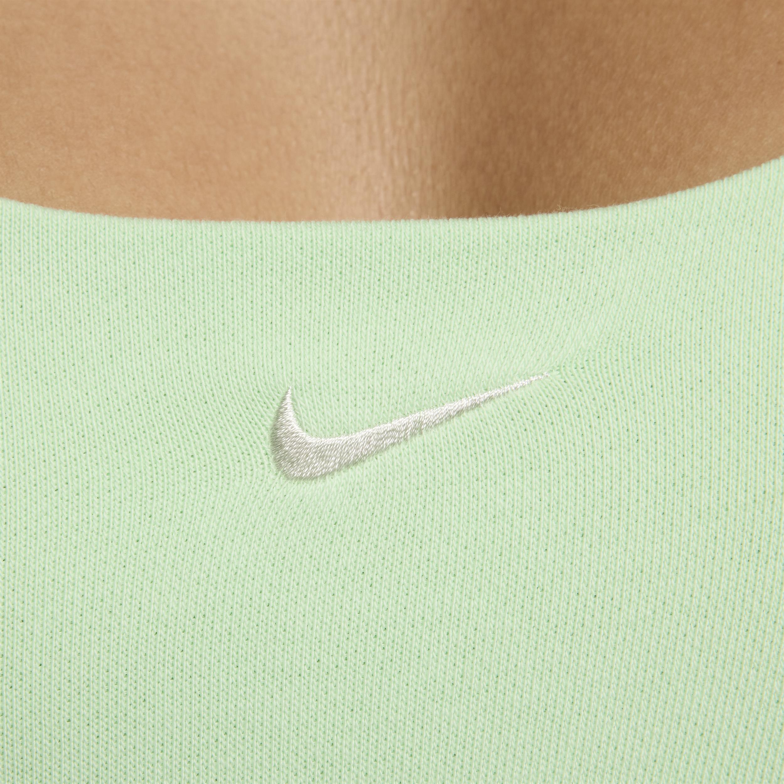 Womens Nike Sportswear Chill Terry Slim French Terry Cropped Tank Top Product Image