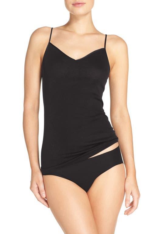 Hanro Seamless V-Neck Cotton Camisole Product Image