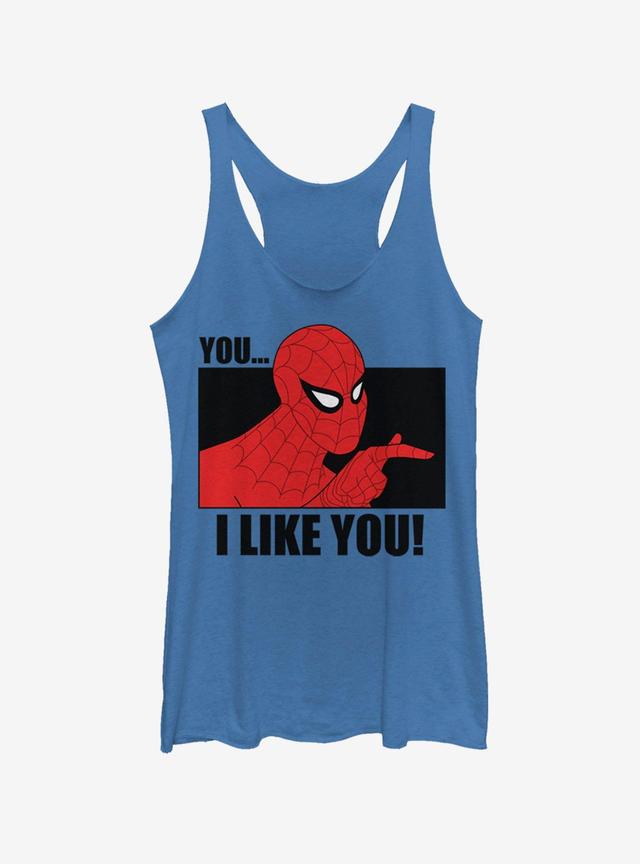 Marvel Spider-Man I Like You Girls Tank Product Image