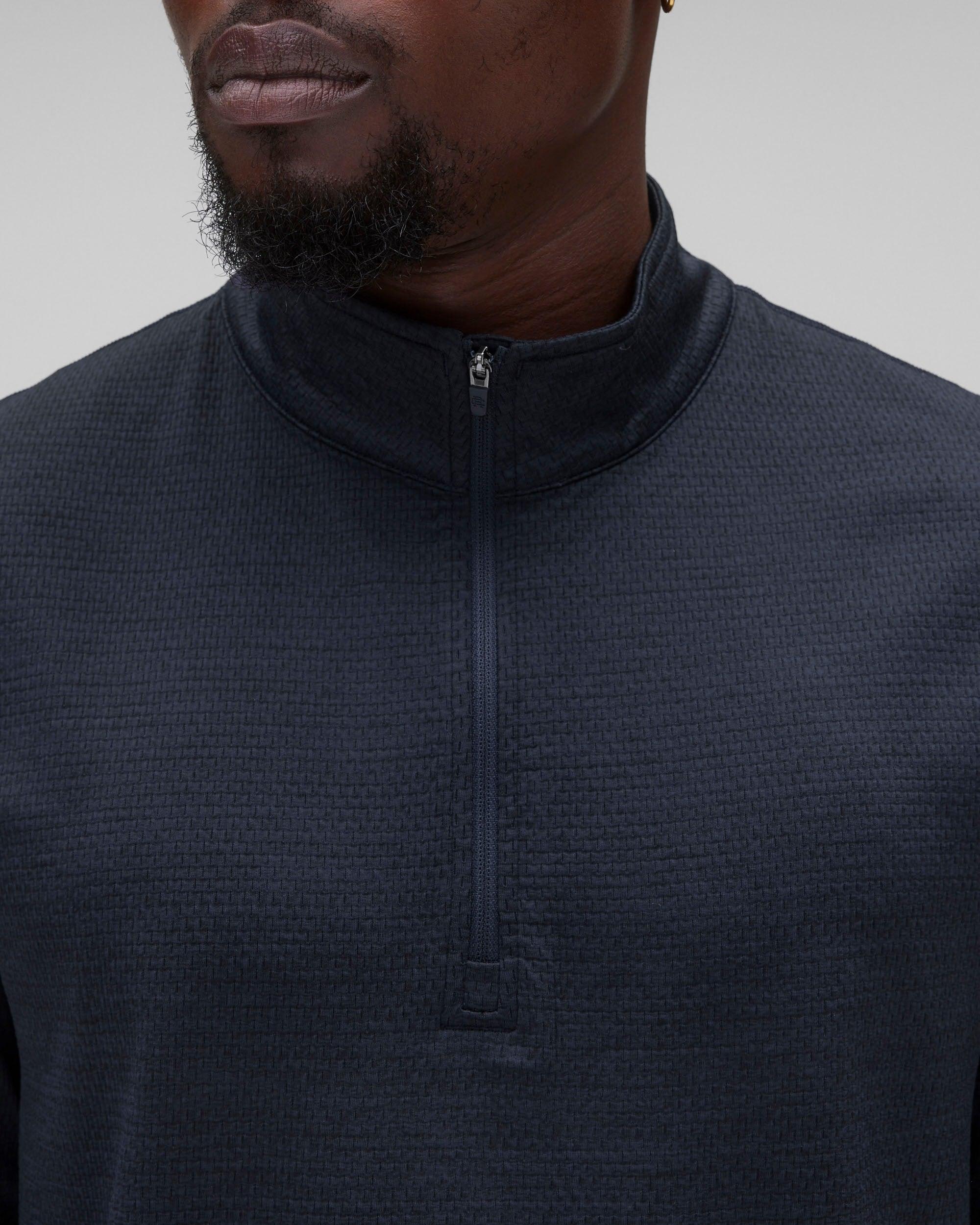 Solotex Mesh Tiebreak Quarter Zip Male Product Image