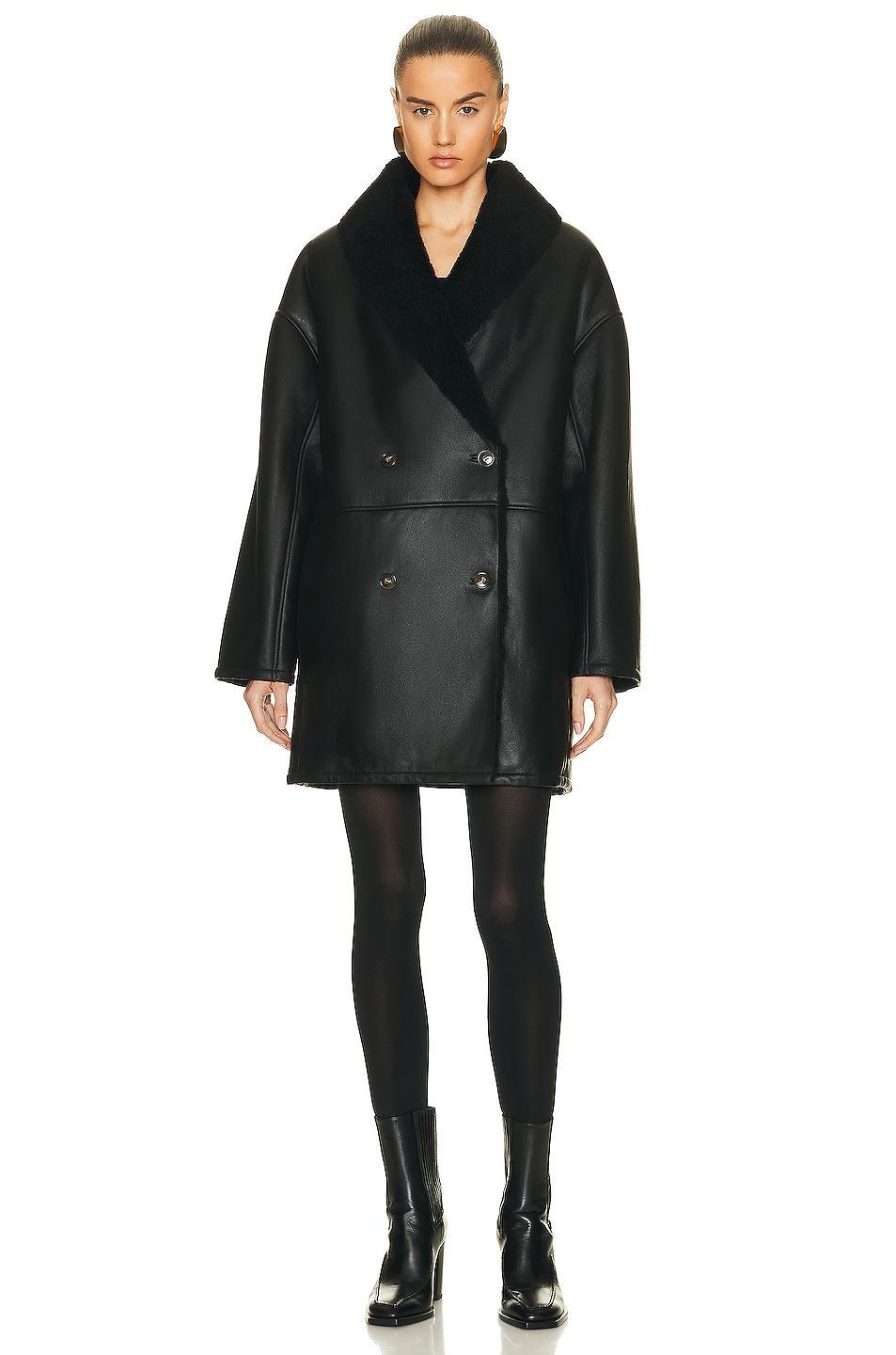 Loulou Studio Namo Shearling Coat Product Image