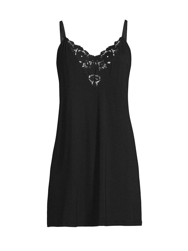 Womens Naya Double Lace Inset Chemise Product Image