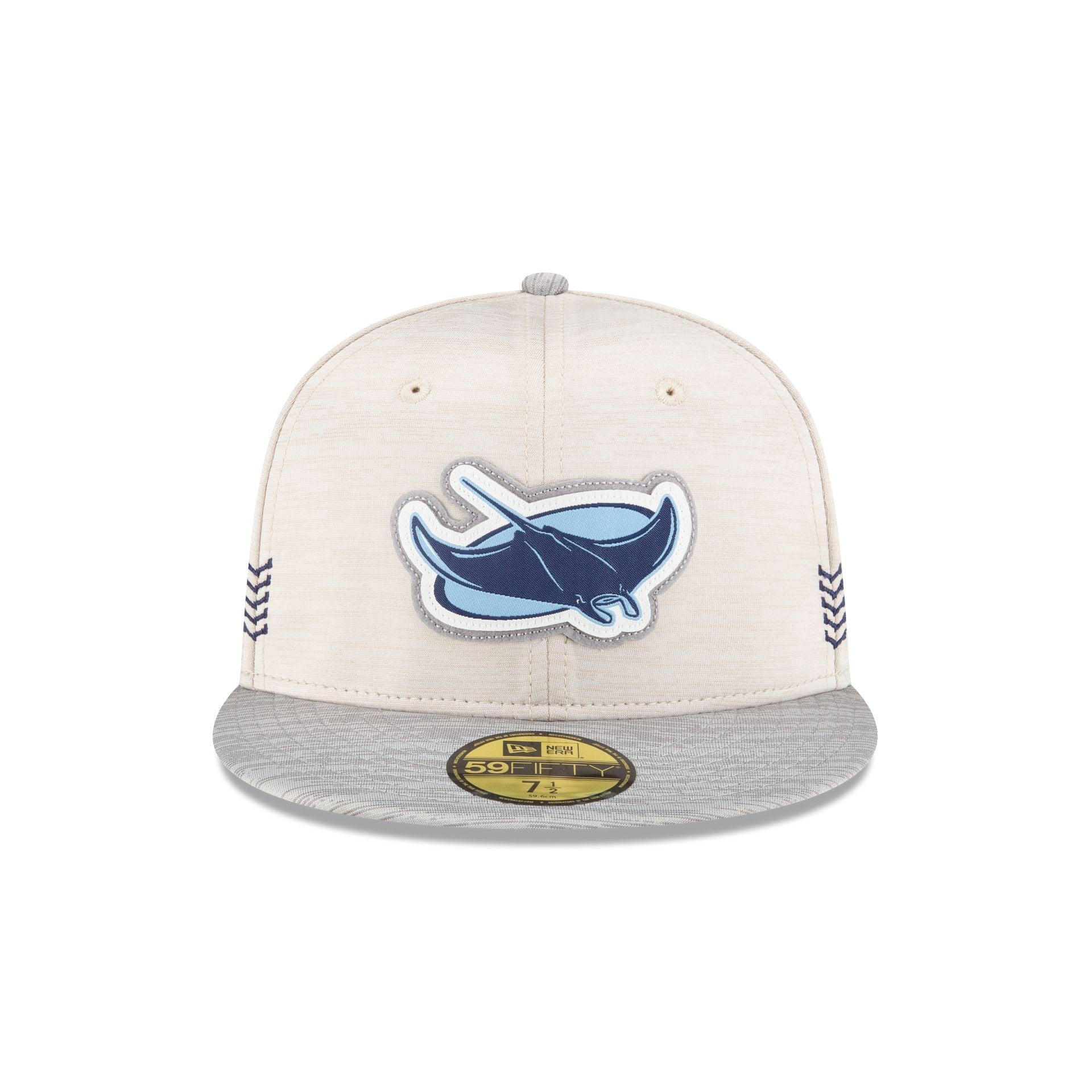 Tampa Bay Rays 2024 Clubhouse Stone 59FIFTY Fitted Hat Male Product Image