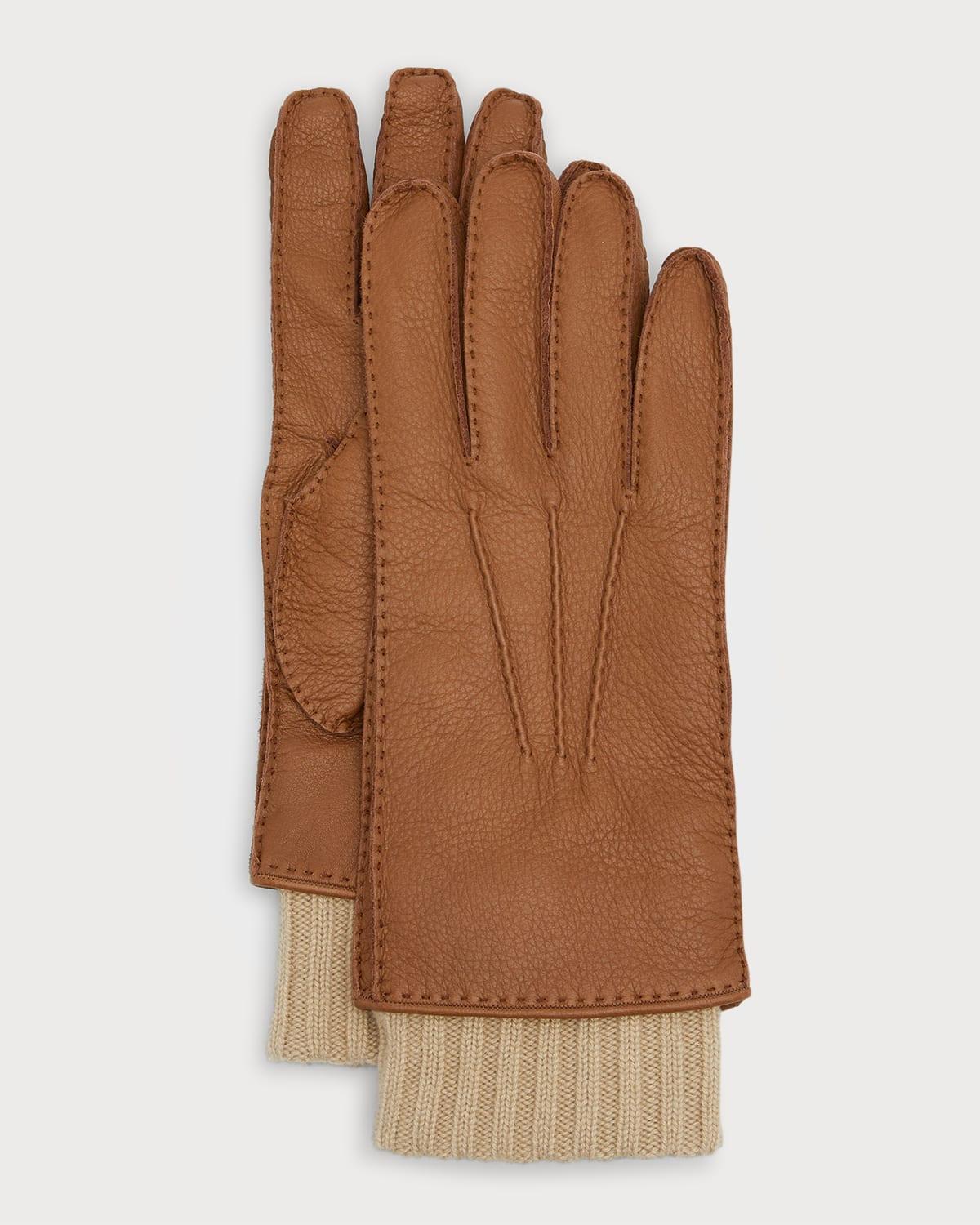 Mens Adler Leather Gloves Product Image