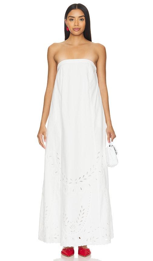 X Revolve Ayla Strapless Maxi Dress Product Image