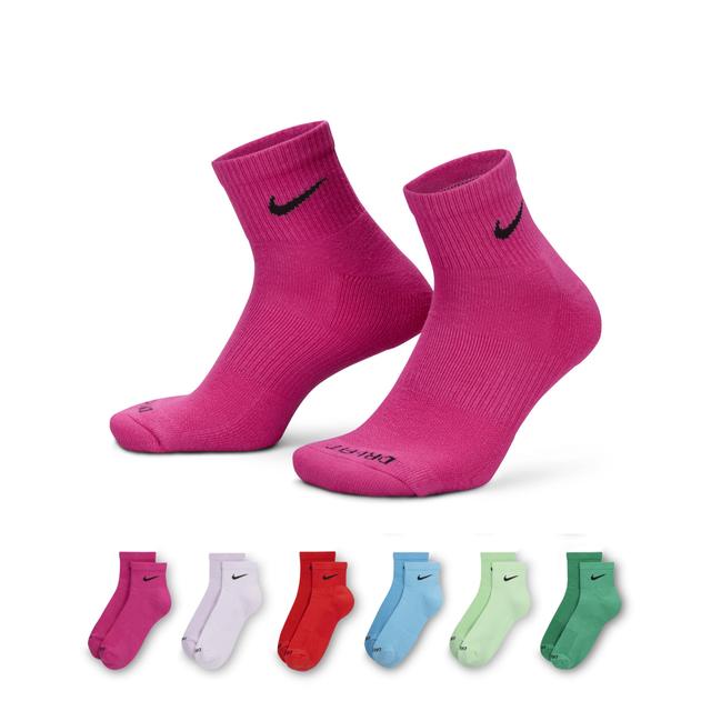 Nike Unisex 6-Pk. Dri-fit Quarter Socks Product Image