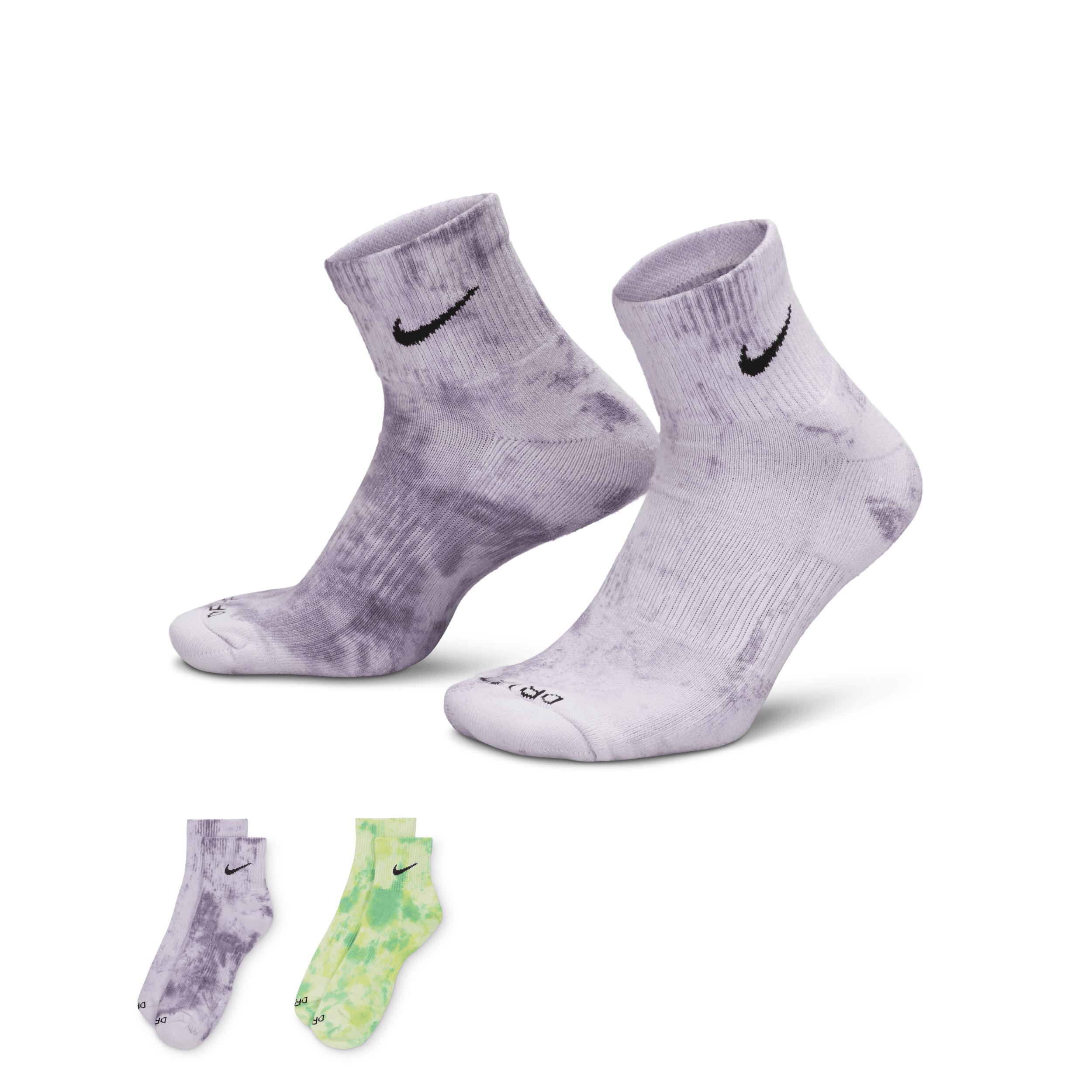 Nike Mens Everyday Cushioned Ankle Socks (2 Pairs) Product Image