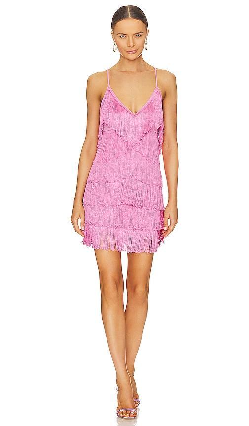 Fringe Slip Mini Dress Product Image