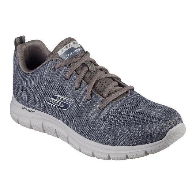 Skechers Track Front Runner Mens Athletic Shoes Grey Neutral Product Image