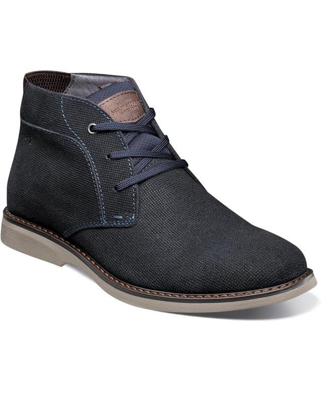 Nunn Bush Shoes Otto Plain Toe Chukka Gray Product Image