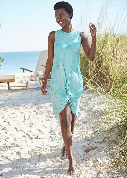 Twist Front Cover-Up Dress Product Image