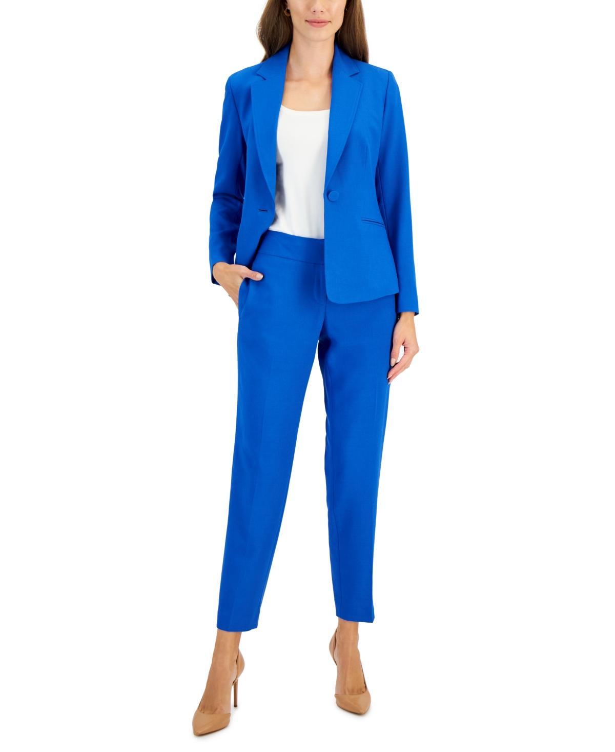 Women's Crepe One-Button Pantsuit, Regular & Petite Sizes Product Image