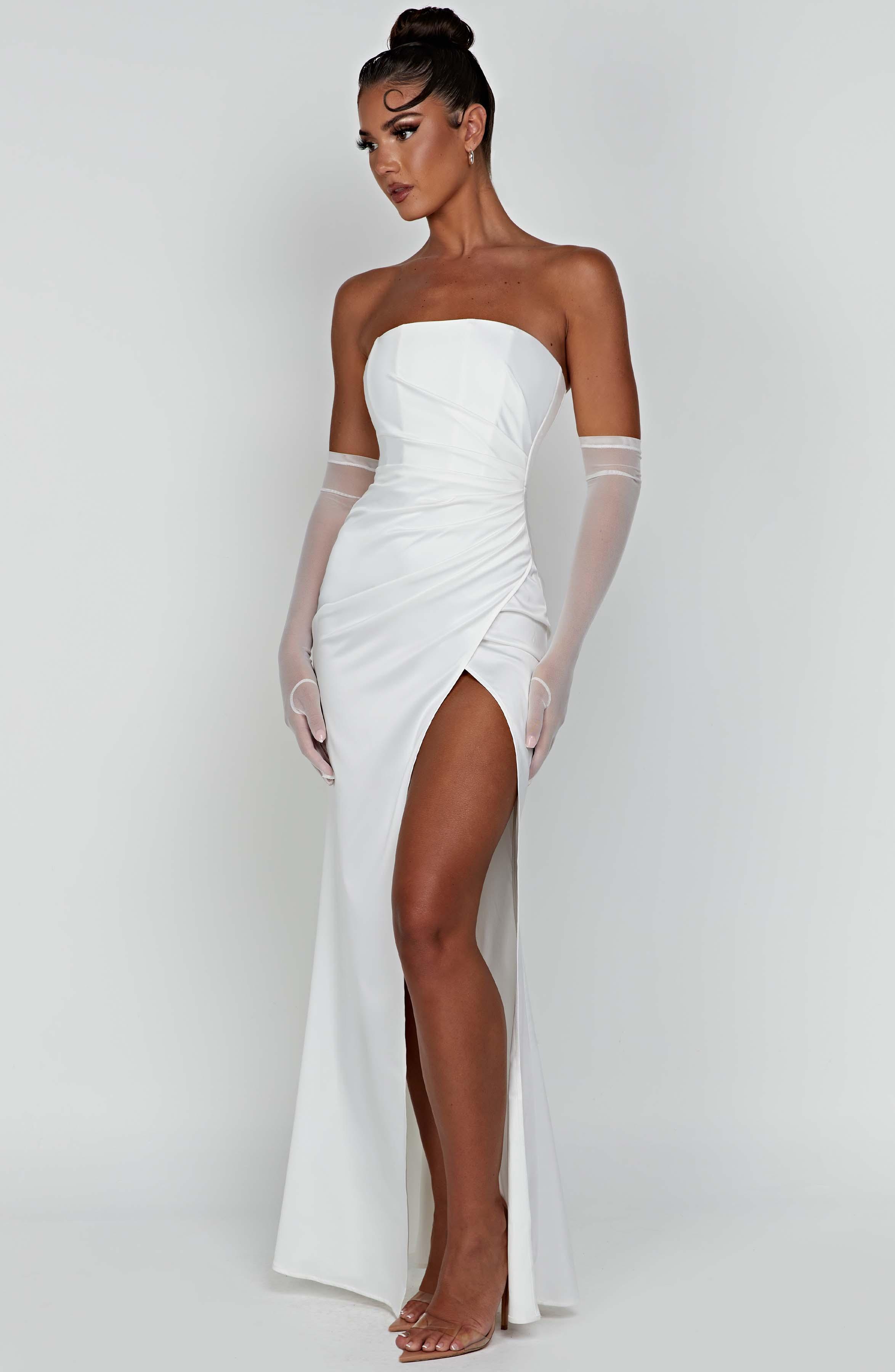 Safiya Maxi Dress - Ivory Product Image