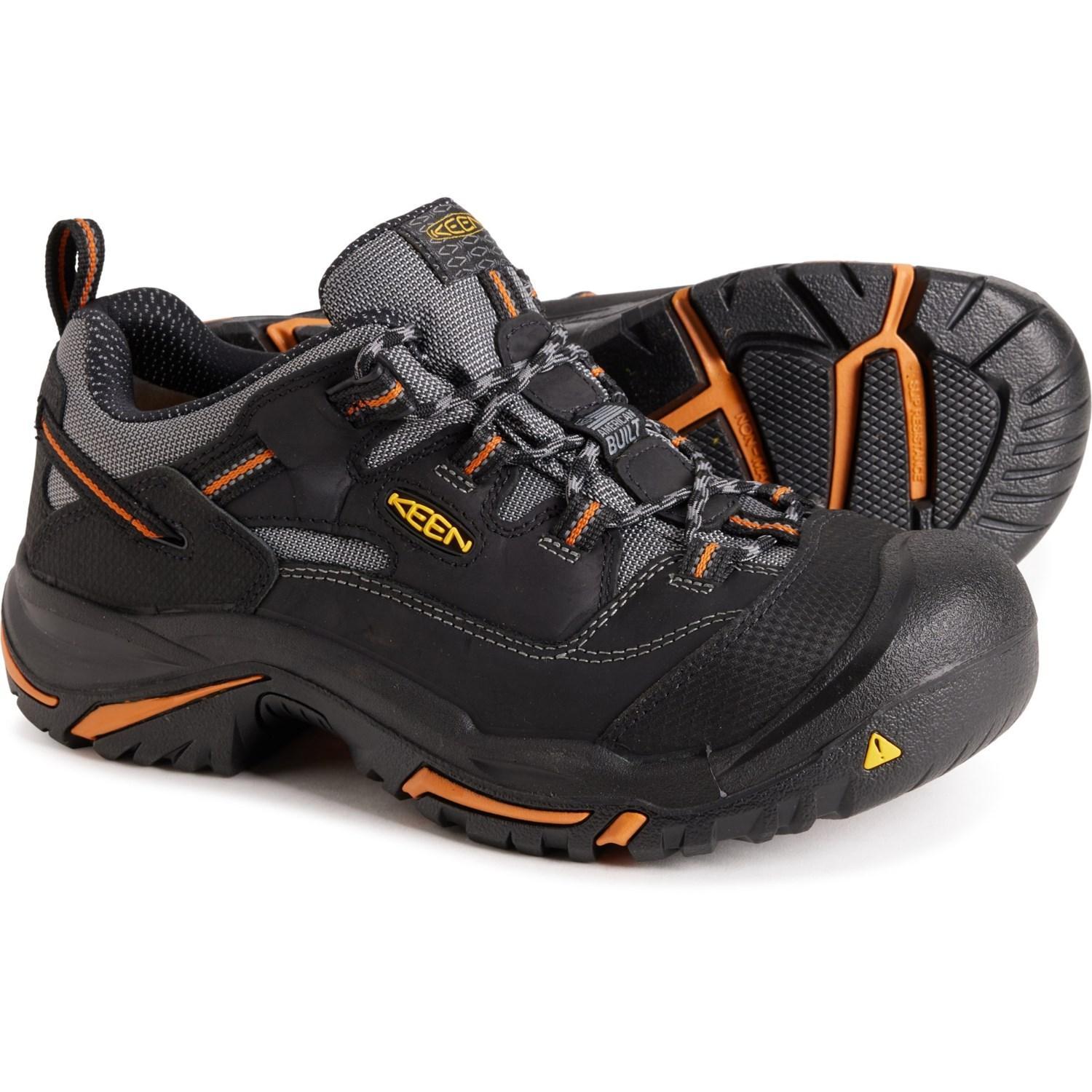 Keen Braddock Low Work Shoes - Steel Safety Toe, Leather (For Men) Product Image